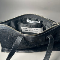 Leather Textile Purse