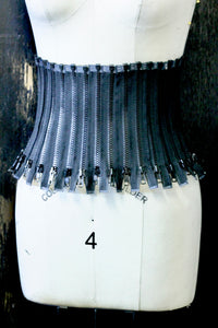 Zipper up Corset