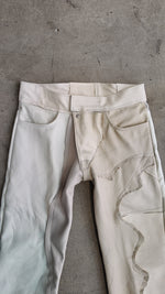 White Leather Trousers