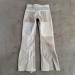 White Leather Trousers