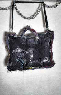 After Life Handbag -MIXED MATERIALS