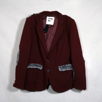 After Life Plaid Blazer